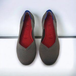 Rothy's Women's Gray Round Toe Slip On Ballet Shoes Flats Sz 8.5 Washable